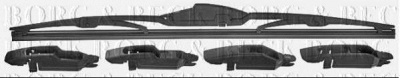 BORG & BECK bw16r -  Щетка стеклоочистителя